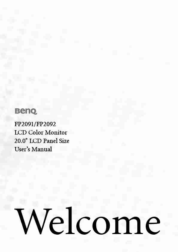 BenQ Computer Monitor FP2092-page_pdf